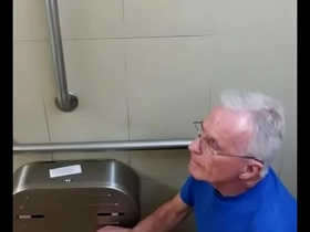 Caught jerking off in home depot mens room but was ok with it