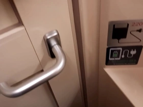 Public train - russian railways (masturbieren) über nacht nach moskau
