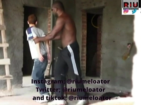 Twink riu melo bondaged by blacks