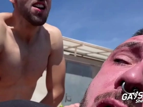 Bande annonce - roc barcelona, réparateur d'antennes, baisé au jus par hurricane domi - gaysight.com
