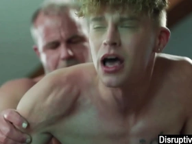 Straight guy ass fucked by perverted gay step-uncle