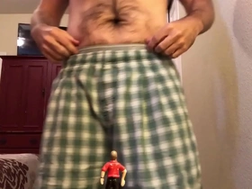 Giant adam cum & ass doms shrunken tiny pov