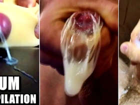 25 hot cumshots! the best selection of my sperm 2022 (1 part)