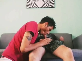 Tarde de mamadas y humo con mi papi hairy. delicia de verga.