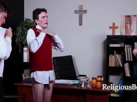 Penance for his holy penis