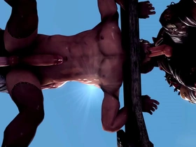 Full: gay pillory animation